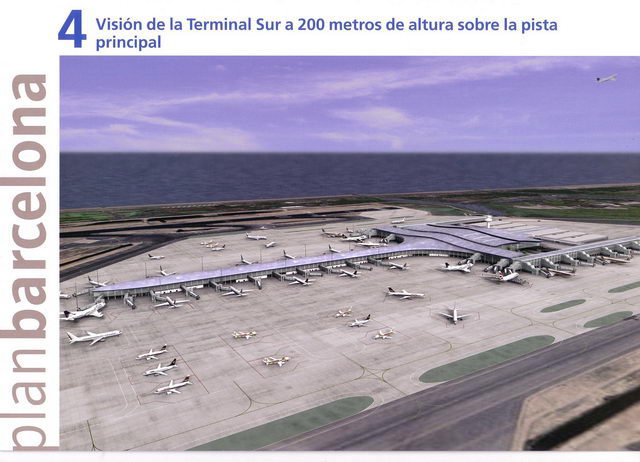 Imagen clave 4 de la ampliación del aeropuerto del Prat publicada por AENA